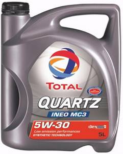 TOTAL QUARTZ INEO MC3 5W30 5л. синтетика, масло моторное